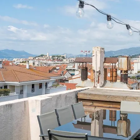 Rooftop Scls - Terrasse, Jacuzzi, Rue D'antibes Cannes