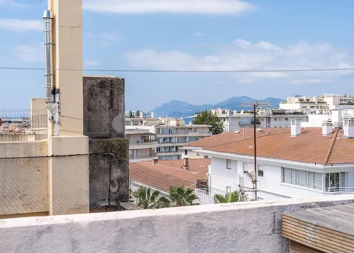 Rooftop Scls - Terrasse, Jacuzzi, Rue D'antibes Daire *
