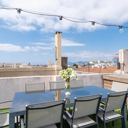 Rooftop Scls - Terrasse, Jacuzzi, Rue D'antibes Cannes